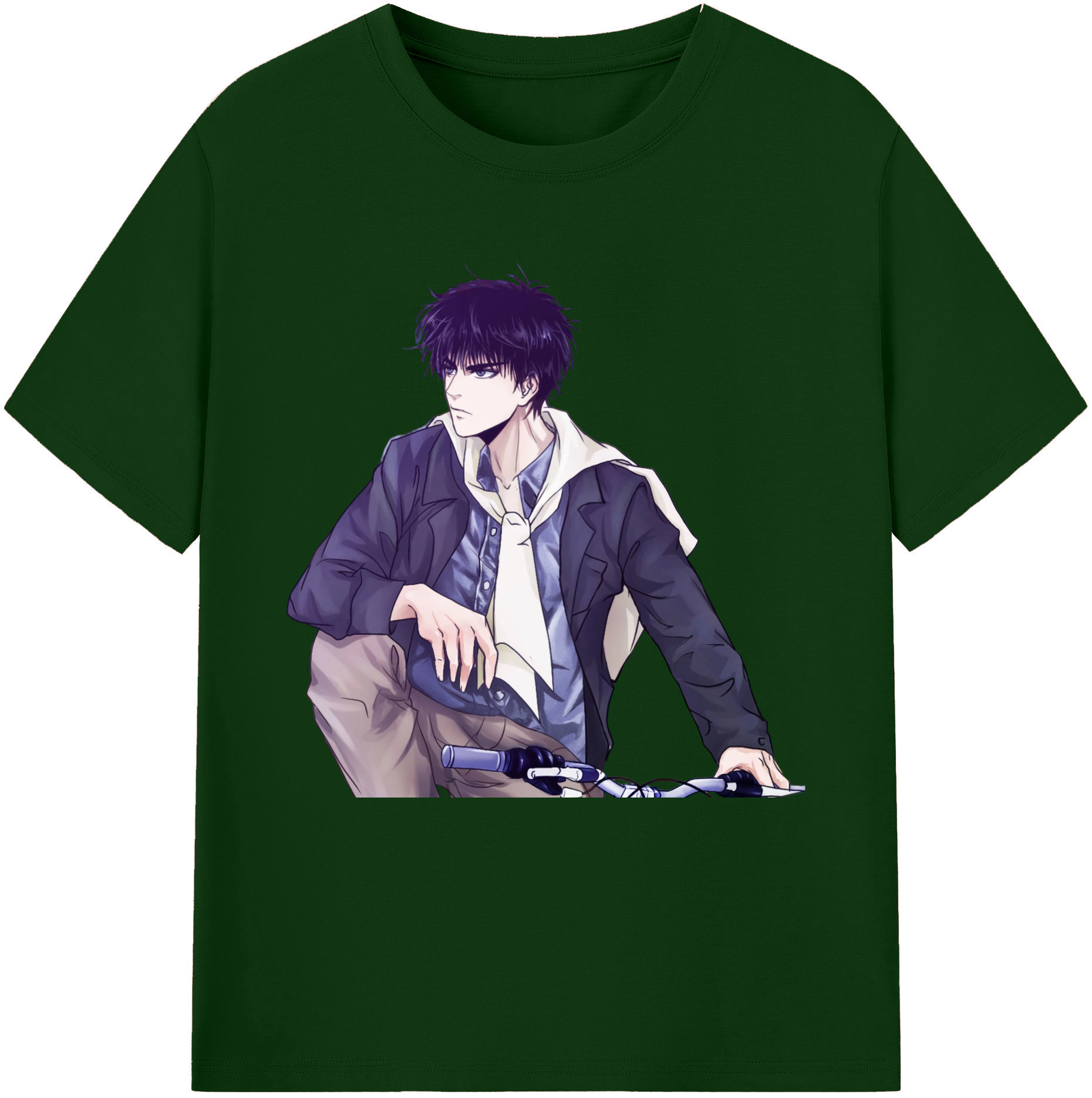 SLAM DUNK／スラムダンク 綿100％半袖Tシャツ（フロントプリント）
